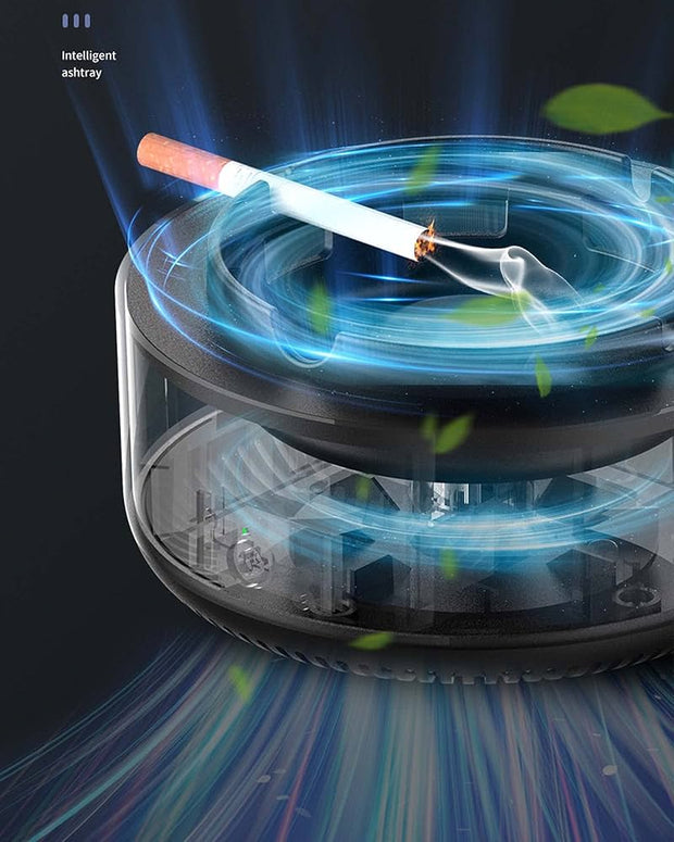 Smart Smoke Suckion Ashtray ( Hot Selling in Pakistan🔥)